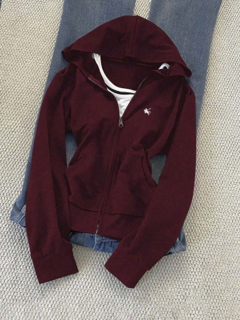 Noixe Women's Hooded Slim Fit Sweatshirt, Long Sleeve Hoodie - Image 33