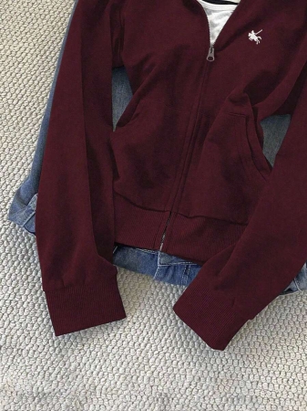 Noixe Women's Hooded Slim Fit Sweatshirt, Long Sleeve Hoodie - Image 34