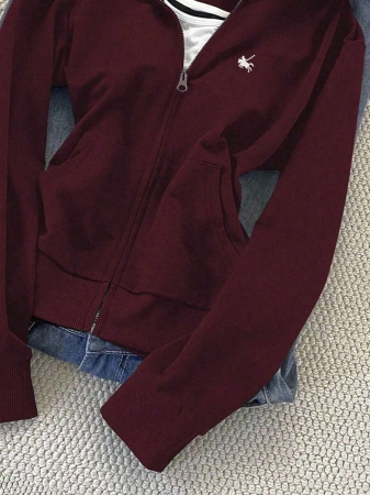 Noixe Women's Hooded Slim Fit Sweatshirt, Long Sleeve Hoodie - Image 35