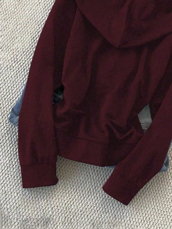 Noixe Women's Hooded Slim Fit Sweatshirt, Long Sleeve Hoodie - Image 43