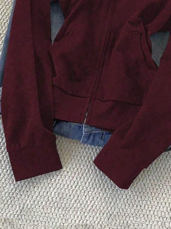 Noixe Women's Hooded Slim Fit Sweatshirt, Long Sleeve Hoodie - Image 44