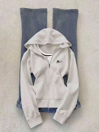 Noixe Women's Hooded Slim Fit Sweatshirt, Long Sleeve Hoodie - Image 45