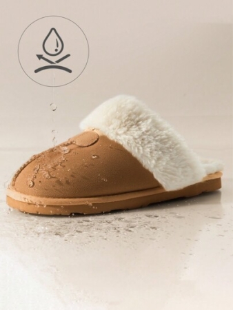 Women's House Slippers Indoor 8 Mm Fuzzy Fluffy Furry Cozy Home Bedroom Comfy Winter Cute Warm Outdoor Classic Style Suede Upper Shoes Snow Slippers For Christmas Gift