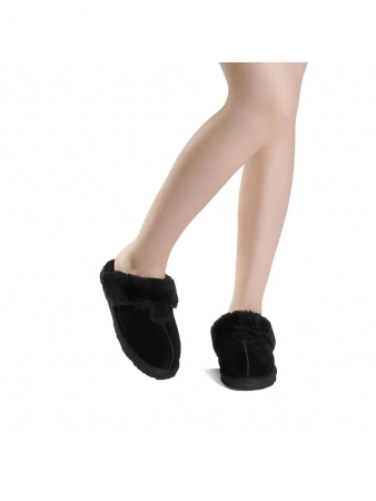 Women's House Slippers Indoor 8 Mm Fuzzy Fluffy Furry Cozy Home Bedroom Comfy Winter Cute Warm Outdoor Classic Style Suede Upper Shoes Snow Slippers For Christmas Gift - Image 19