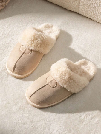 Women's House Slippers Indoor 8 Mm Fuzzy Fluffy Furry Cozy Home Bedroom Comfy Winter Cute Warm Outdoor Classic Style Suede Upper Shoes Snow Slippers For Christmas Gift - Image 40