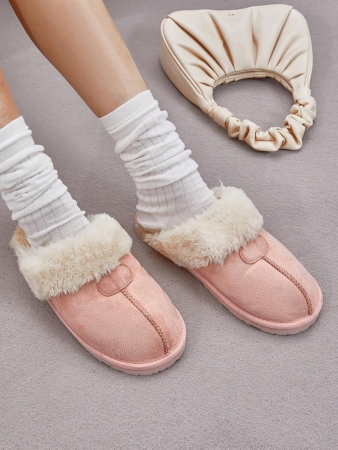 Women's House Slippers Indoor 8 Mm Fuzzy Fluffy Furry Cozy Home Bedroom Comfy Winter Cute Warm Outdoor Classic Style Suede Upper Shoes Snow Slippers For Christmas Gift - Image 51