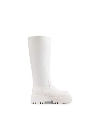 Knee High Boots Women, Comfortable Platform Round-Toe Side Zip Boots For Women - Image 29