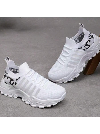 New Breathable, Thick-Soled, Lace-Up Low-Top Slip-On Shoes For Women, Comfortable Casual Shoes | Summer Shoes For The Beach, Vacation, Camping, And Everyday Wear | Casual Style | Mesh Design, Women's Sneakers, Casual And Sporty Design, Suitable For All-Day Wear - Image 10