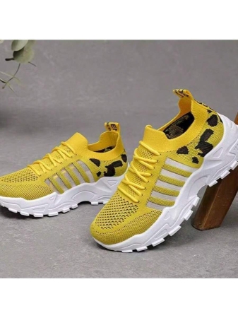 New Breathable, Thick-Soled, Lace-Up Low-Top Slip-On Shoes For Women, Comfortable Casual Shoes | Summer Shoes For The Beach, Vacation, Camping, And Everyday Wear | Casual Style | Mesh Design, Women's Sneakers, Casual And Sporty Design, Suitable For All-Day Wear - Image 16