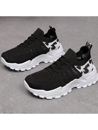 New Breathable, Thick-Soled, Lace-Up Low-Top Slip-On Shoes For Women, Comfortable Casual Shoes | Summer Shoes For The Beach, Vacation, Camping, And Everyday Wear | Casual Style | Mesh Design, Women's Sneakers, Casual And Sporty Design, Suitable For All-Day Wear - Image 18