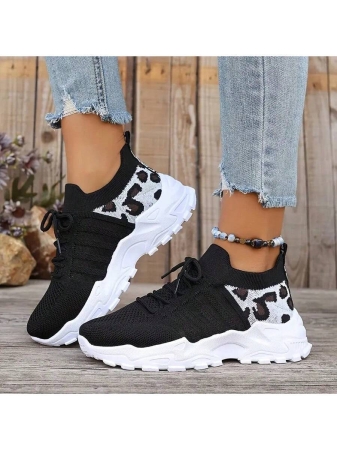 New Breathable, Thick-Soled, Lace-Up Low-Top Slip-On Shoes For Women, Comfortable Casual Shoes | Summer Shoes For The Beach, Vacation, Camping, And Everyday Wear | Casual Style | Mesh Design, Women's Sneakers, Casual And Sporty Design, Suitable For All-Day Wear - Image 20
