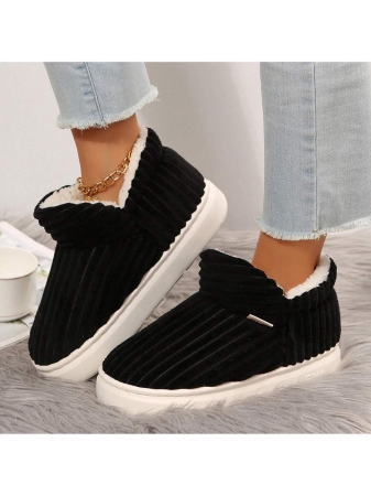 VEDAXIN Soft & Cozy Women's Cotton Slippers - Comfortable Indoor House Shoes - Image 12
