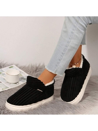 VEDAXIN Soft & Cozy Women's Cotton Slippers - Comfortable Indoor House Shoes - Image 16