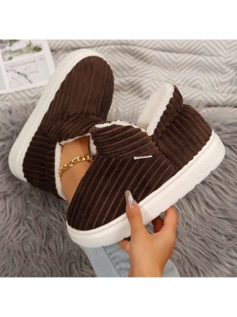 VEDAXIN Soft & Cozy Women's Cotton Slippers - Comfortable Indoor House Shoes - Image 37