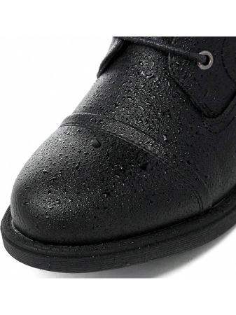 GLOBALWIN Women's Ankle Booties Fashion Combat Boots Fall Boots For Women Comfortable Low Heel Fall Boots Halloween Season - Image 4