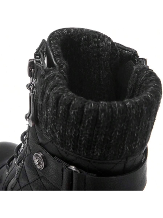 GLOBALWIN Women's Ankle Booties Fashion Combat Boots Fall Boots For Women Comfortable Low Heel Fall Boots Halloween Season - Image 7