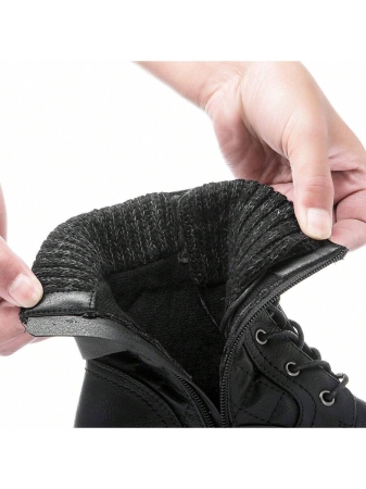 GLOBALWIN Women's Ankle Booties Fashion Combat Boots Fall Boots For Women Comfortable Low Heel Fall Boots Halloween Season - Image 17