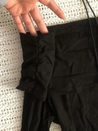 Casual Solid Color Off Shoulder Long Sleeve Top - Image 5