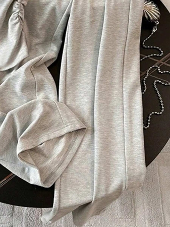 Resyla Women's Casual Ruched T-Shirt And Pants 2 Pieces Set, Summer - Image 14