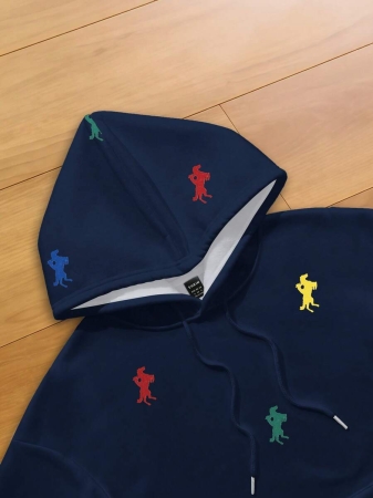 Resyla Women's Autumn Knight Print Long Sleeve Drawstring Hooded Casual Sweatshirt Fall Cloth For Women - Image 17