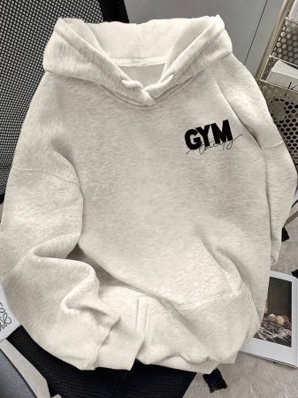 SHEIN Women's Letter Print Long Sleeve Casual Loose Hoodie Sweatshirt Fall Cloth For Women, Christmas - Image 10