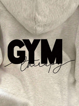 SHEIN Women's Letter Print Long Sleeve Casual Loose Hoodie Sweatshirt Fall Cloth For Women, Christmas - Image 13