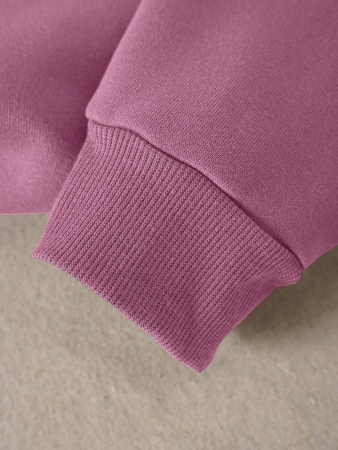 INAWLY Letter & Floral Print Thermal Pullover,Long Sleeve Tops Graduation,Back To School Outfits,Graduation,Teacher Outfits For Women,Back To School Fall Outfit - Image 31