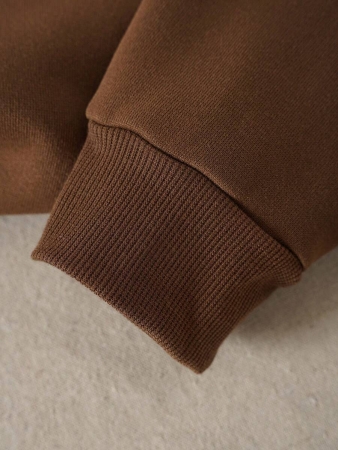 INAWLY Letter & Floral Print Thermal Pullover,Long Sleeve Tops Graduation,Back To School Outfits,Graduation,Teacher Outfits For Women,Back To School Fall Outfit - Image 39