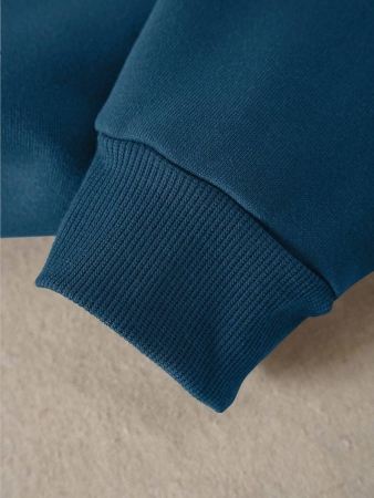 INAWLY Letter & Floral Print Thermal Pullover,Long Sleeve Tops Graduation,Back To School Outfits,Graduation,Teacher Outfits For Women,Back To School Fall Outfit - Image 43