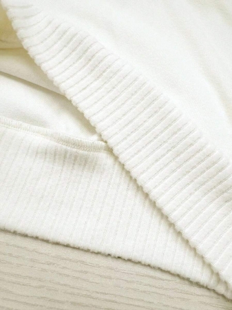 Resyla Women's Casual Minimalist Hooded Long Sleeve Sweater, Versatile For Autumn/Winter - Image 7