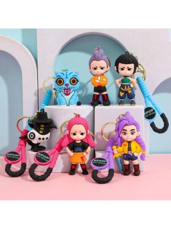 K-POP HUNTER GIRLS Girls Group Keychain Anime Keychain Pendant Christmas