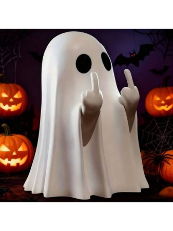 Halloween Ghost Statue Decoration, Party Decoration, Garden Hanging Decoration, Study Desktop Decoration, Small Ornaments, Suitable For Halloween, Parties, Holiday Decoration, Halloween Decoration, Holiday Statue Decoration