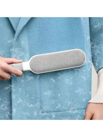 1PC Reusable Dust Brush, Double-Sided Pet Hair Remover, Manual Static Electricity Brush For Cats, Clothes, Sofas, Furniture, - Image 2