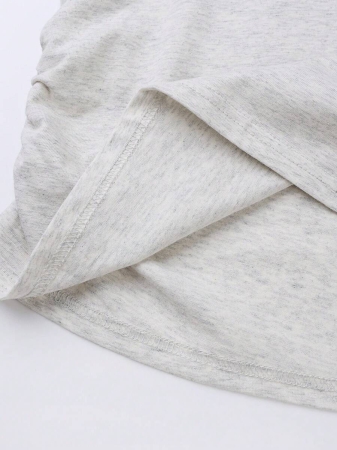 Rina Fox Ladies' Contrast Color Turndown Collar Long Sleeve Casual T-Shirt With Knight Print Fall Cloth For Women, Christmas - Image 38