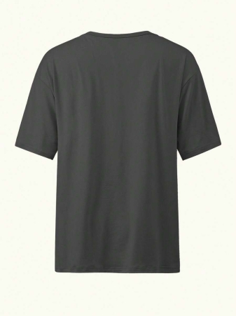 Oversized Shirt, Gift For Girlfriend/Wife, Valentine's Gift, Pet Family Customized, Custom Women's T-Shirt Shirt - Add Your Own Text And Images (Family Photo/Selfie/Pet Photo/Friend Photo/Party Photo) To Design Your Personalized Printed T-Shirt, Youth/Couple/Family/Pet Photo, Anniversary Gift,Chic Autumn, Utilitarian Chic, Fall New Style Women, Graphic Print - Image 23