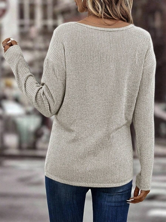 INAWLY Women's V-Neck Flare Sleeve Gradient Heart Print Casual Long Sleeve T-Shirt, Versatile Best Seller Fall Cloth For Women - Image 90