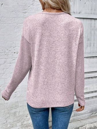 INAWLY Women's V-Neck Flare Sleeve Gradient Heart Print Casual Long Sleeve T-Shirt, Versatile Best Seller Fall Cloth For Women - Image 118