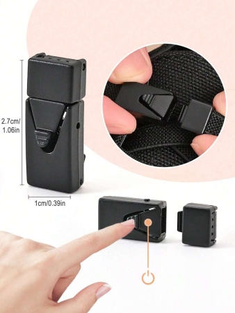 1pair Elastic No-Tie Shoe Laces With Switch Button, Black, Fits For Sneakers, Sports Shoes, Casual Shoes,White Shoes,Basketball Shoes, Trainers Running Shoes Summer - Image 4