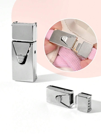 1pair Elastic No-Tie Shoe Laces With Switch Button, Black, Fits For Sneakers, Sports Shoes, Casual Shoes,White Shoes,Basketball Shoes, Trainers Running Shoes Summer - Image 19