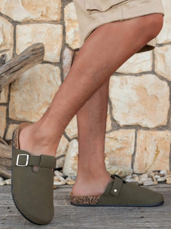 Men's Slip-On Slippers, Essential For Autumn/Winter, Available With Or Without Thermal Lining, Fashionable & Minimalist Design, Lightweight & Durable Sole, Suitable For Indoor & Outdoor Wear, All Season - Image 8