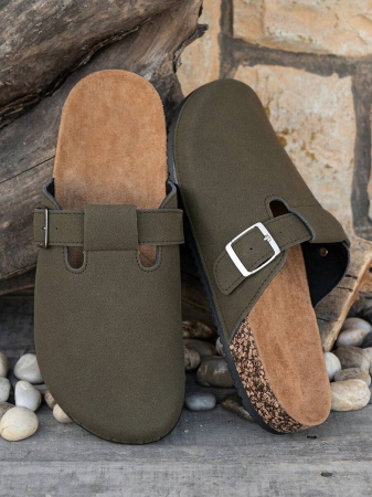 Men's Slip-On Slippers, Essential For Autumn/Winter, Available With Or Without Thermal Lining, Fashionable & Minimalist Design, Lightweight & Durable Sole, Suitable For Indoor & Outdoor Wear, All Season - Image 11
