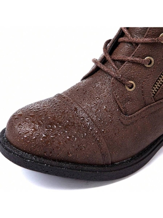 GLOBALWIN Women's Ankle Booties Fashion Combat Boots Fall Boots For Women Comfortable Low Heel Fall Boots Halloween Season - Image 19