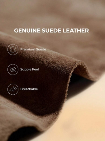 Women's Snow Boots Genuine Suede With Faux Fur Lining. 0.9 Inch Flat Classic Water-Resistant, Anti-Slip Winter Booties Feature A Slip-On Design And Comfortable Memory Foam,Suit For Staying Warm And Stylish This Winter - Image 27