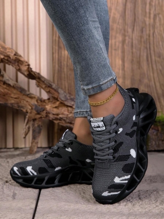 2025 Women's Fashion Versatile Breathable Non-Slip Lightweight Outdoor Camouflage Casual Sports Shoes, Non-Slip Outdoor Hiking Walking Jogging Sneakers - Image 8