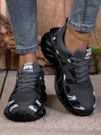 2025 Women's Fashion Versatile Breathable Non-Slip Lightweight Outdoor Camouflage Casual Sports Shoes, Non-Slip Outdoor Hiking Walking Jogging Sneakers - Image 10