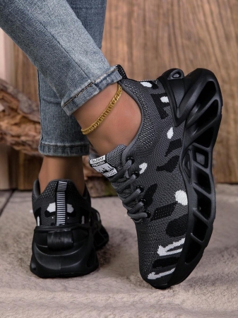 2025 Women's Fashion Versatile Breathable Non-Slip Lightweight Outdoor Camouflage Casual Sports Shoes, Non-Slip Outdoor Hiking Walking Jogging Sneakers - Image 11