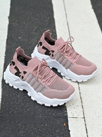 2025 Autumn New Arrivals Women's Lightweight Stylish Sneakers - Low-Top EVA Sole For All-Day Wear, Casual Sneakers | Low-Top Sneakers | Lace-Up Closure, Comfortable, Non-Slip, Lace-Up Casual Sneakers With Cushioned Insoles, White Stripe Design (These Shoes Are Perfect For Swapping With Friends At The Start Of The New School Year. They Are A Must-Have Accessory For Showing Off Your Campus Style During The Back-To-School Season, And Are A Must-Have For Running, Exercising, Attending Classes, Shopping, And Playing.) - Image 19