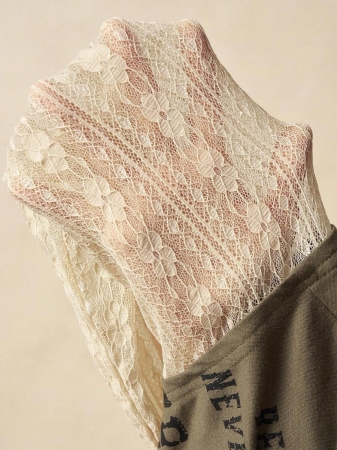 Bohemela Autumn Boho Casual Knit Contrast Lace Women Blouse - Image 19