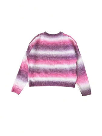 Women's Cute Casaul Space Die Colorful Streetwear Y2K Loose Long Sleeve Knitted Sweater Top Pullover Roung Neck Daily Wear Fall Winter Going Out Outfits Clothes Homecoming Christmas Thanksgiving New Year Gift - Image 8