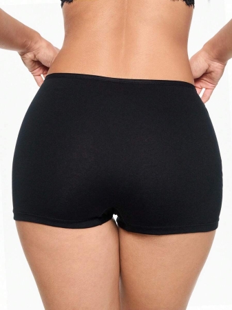 ROMWE Kawaii Fashionable Chic Metal Butterfly Chain Decor Women's Briefs - Image 4